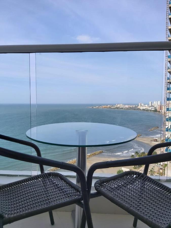 Palmetto Eliptic Luxury Beachfront Apartment Bocagrande Cartagena Exterior foto