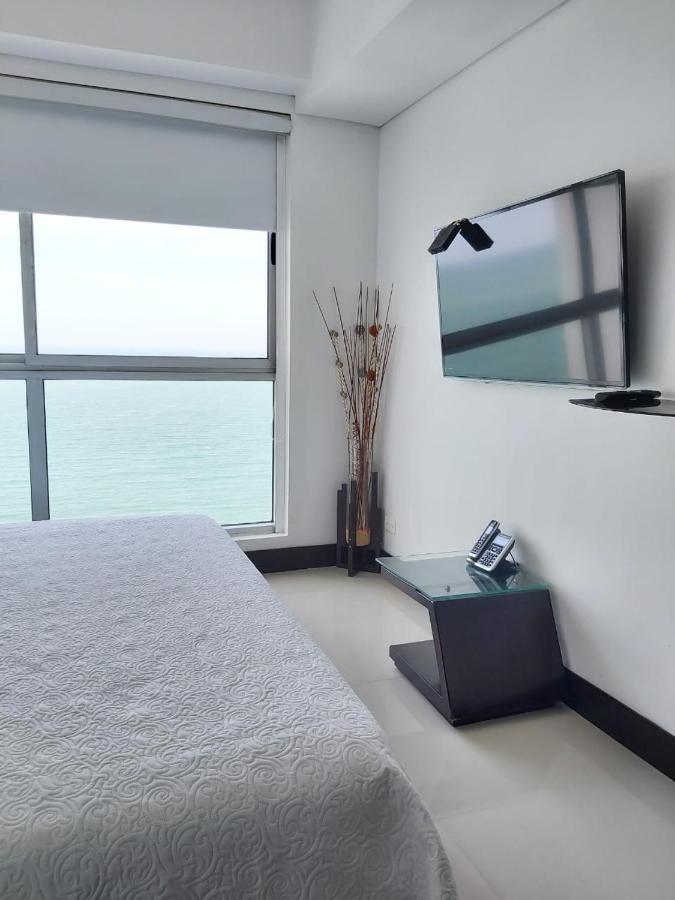Palmetto Eliptic Luxury Beachfront Apartment Bocagrande Cartagena Exterior foto
